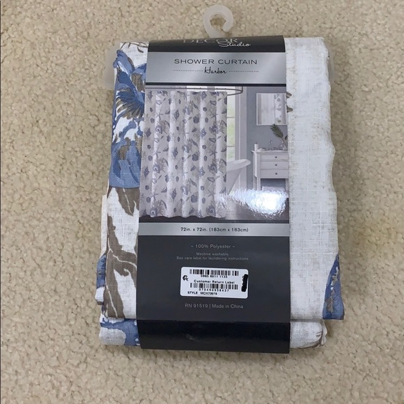 Decor Studios Shower Curtain- NWT! - Picture 2 of 8